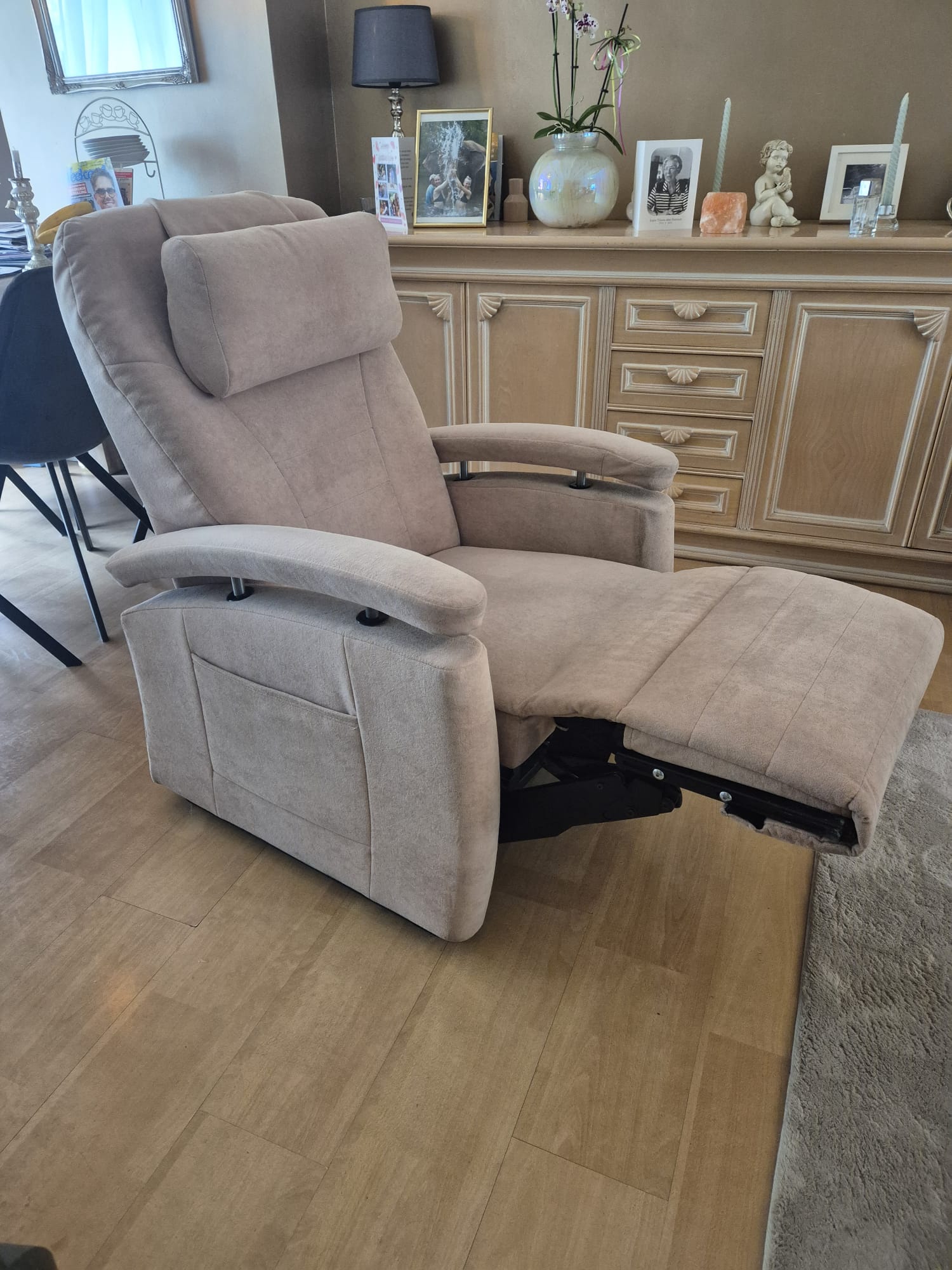 Relaxfauteuil – grondig gekuist na